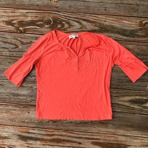 Jones New York Coral Shirt| M